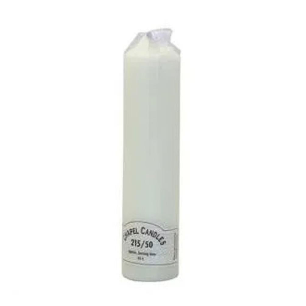 Chapel Candles Ivory Pillar Candle 21.5cm x 5cm £4.76